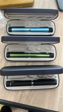 Reusable injection pen packaging